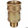 Dixon 1/2 V COUP, 1/2 M-NPTF BRASS 4VM4-B